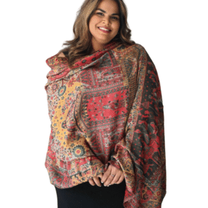 Ofculturz "Heritage Weave" Darbar Kaani Shawl